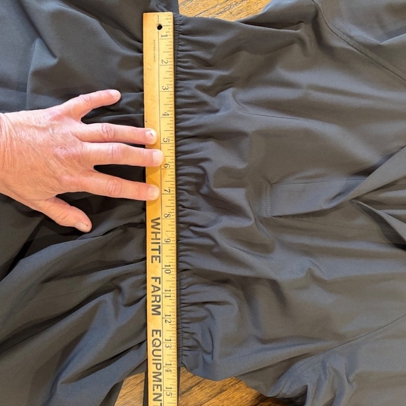 NWT Calvin Klein black dress puff 3/4 sleeve elastic waist removable belt sz6 - Picture 13 of 16